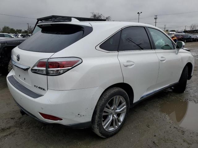 2T2ZB1BA8FC004692 - 2015 LEXUS RX 450H WHITE photo 3