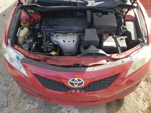 4T1BE46K09U356041 - 2009 TOYOTA CAMRY BASE RED photo 11