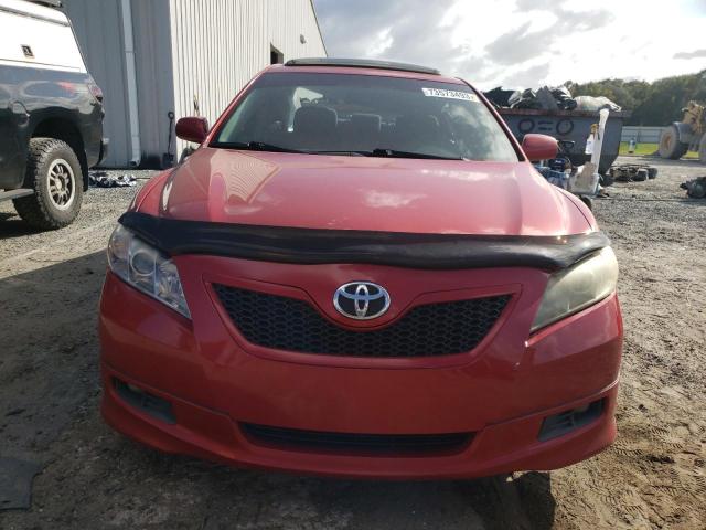 4T1BE46K09U356041 - 2009 TOYOTA CAMRY BASE RED photo 5