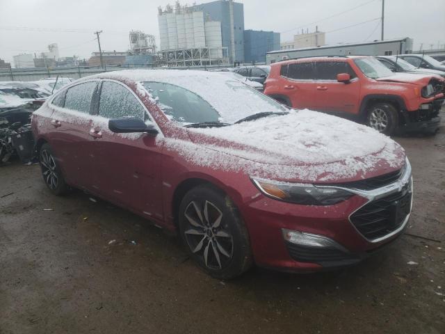 1G1ZG5ST6LF128745 - 2020 CHEVROLET MALIBU RS MAROON photo 4