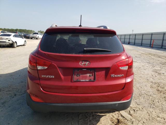 KM8JU3AC2DU615064 - 2013 HYUNDAI TUCSON GLS RED photo 6