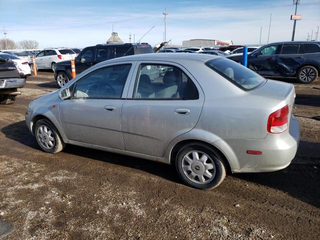 KL1TJ52604B232186 - 2004 CHEVROLET AVEO LS 银色 照片 2