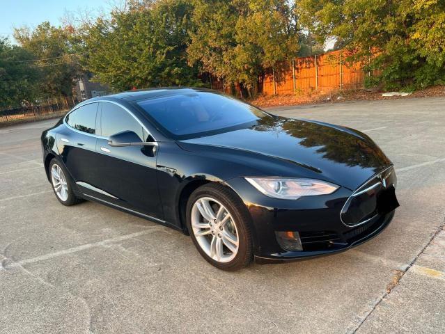 5YJSA1CG6DFP13870 - 2013 TESLA MODEL S Կապույտ լուսանկար 1