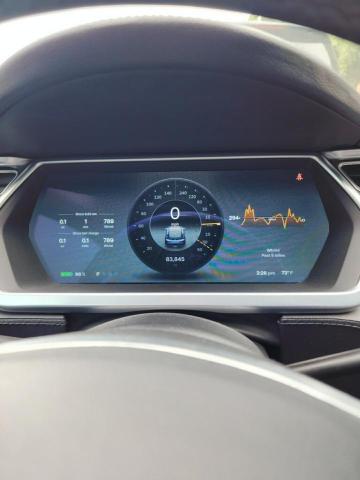 5YJSA1CG6DFP13870 - 2013 TESLA MODEL S Կապույտ լուսանկար 8