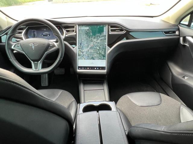 5YJSA1CG6DFP13870 - 2013 TESLA MODEL S Կապույտ լուսանկար 9