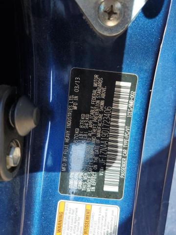 JF1ZNAA19D1723406 - 2013 TOYOTA SCION FR-S BLUE photo 13