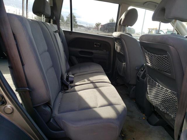 5FNYF18368B047309 - 2008 HONDA PILOT SE GRAY photo 11