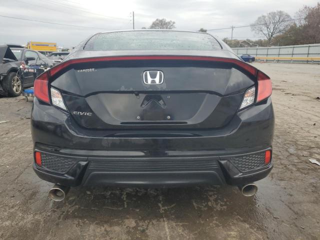 2HGFC4B56JH304899 - 2018 HONDA CIVIC LX BLACK photo 6