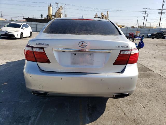 JTHBL46F195086288 - 2009 LEXUS LS 460 SILVER photo 6