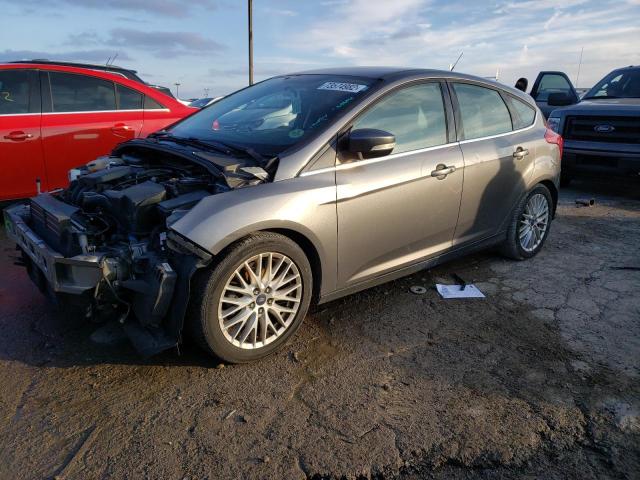 1FADP3N24EL462940 - 2014 FORD FOCUS TITANIUM GRAY photo 1