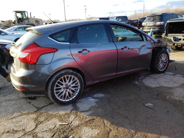 1FADP3N24EL462940 - 2014 FORD FOCUS TITANIUM GRAY photo 3