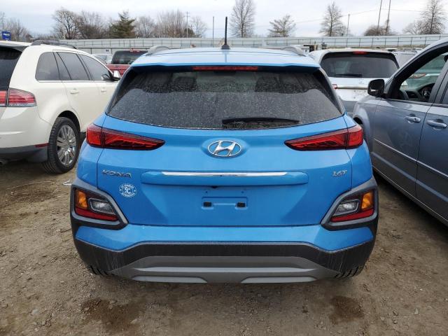 KM8K33A55JU123908 - 2018 HYUNDAI KONA LIMITED BLUE photo 6