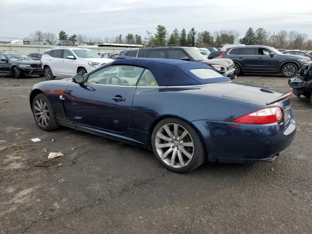 SAJWA44B385B23787 - 2008 JAGUAR XK BLUE photo 2