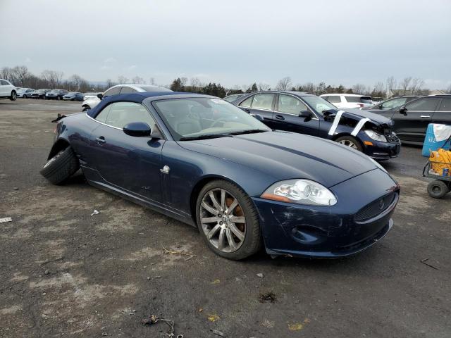 SAJWA44B385B23787 - 2008 JAGUAR XK BLUE photo 4