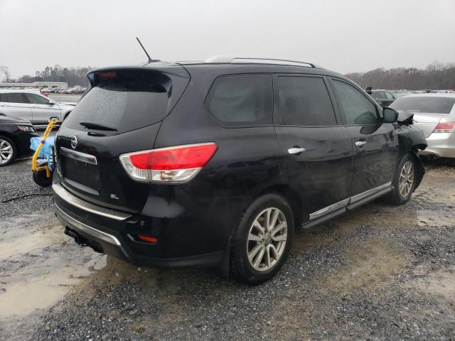 5N1AR2MN7FC635389 - 2015 NISSAN PATHFINDER S BLACK photo 3