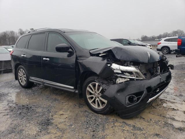 5N1AR2MN7FC635389 - 2015 NISSAN PATHFINDER S BLACK photo 4
