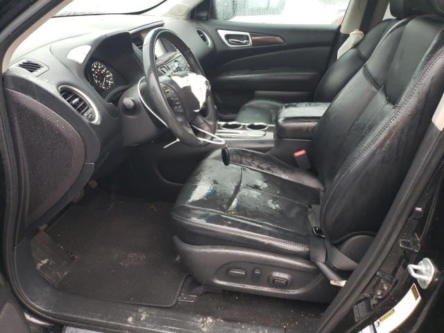 5N1AR2MN7FC635389 - 2015 NISSAN PATHFINDER S BLACK photo 7