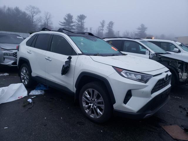 JTMN1RFV1KD519452 - 2019 TOYOTA RAV4 LIMITED WHITE photo 4