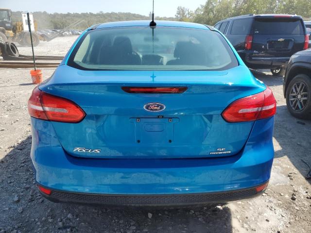 1FADP3F21FL305527 - 2015 FORD FOCUS SE BLUE photo 6