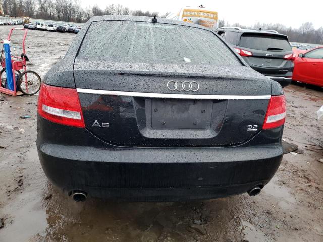 WAUDH74F18N057224 - 2008 AUDI A6 3.2 QUATTRO BLACK photo 6