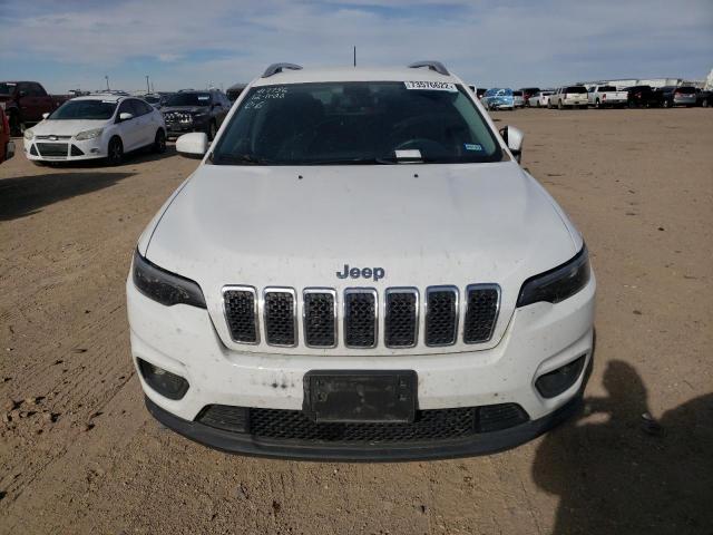 1C4PJLCB5KD332523 - 2019 JEEP CHEROKEE LATITUDE WHITE photo 5