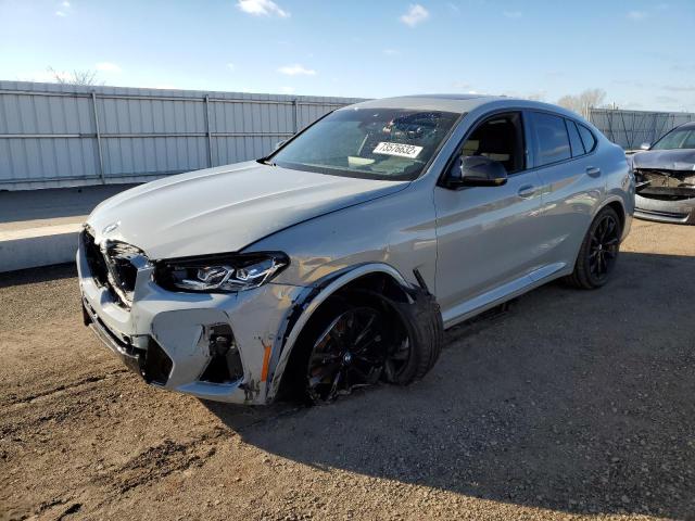 5UX43DT05N9K14463 - 2022 BMW X4 M40I GRAY photo 1