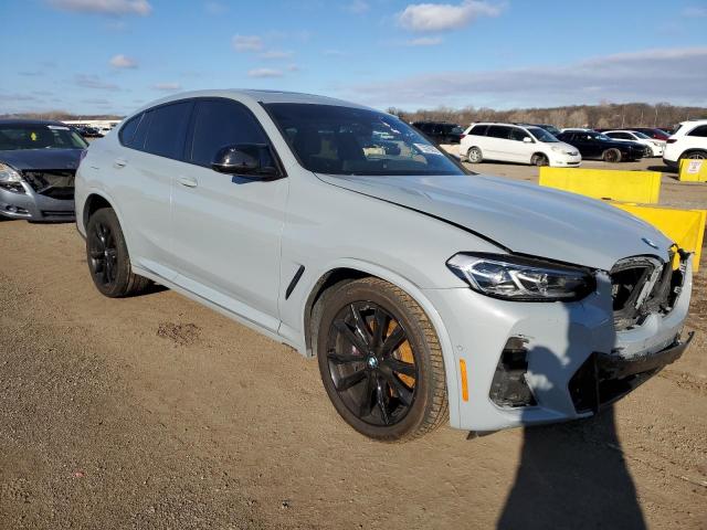 5UX43DT05N9K14463 - 2022 BMW X4 M40I GRAY photo 4