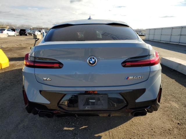 5UX43DT05N9K14463 - 2022 BMW X4 M40I GRAY photo 6