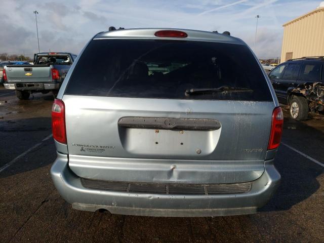 2C4GP54L55R453832 - 2005 CHRYSLER TOWN & COU TOURING ლურჯი ფოტო 6