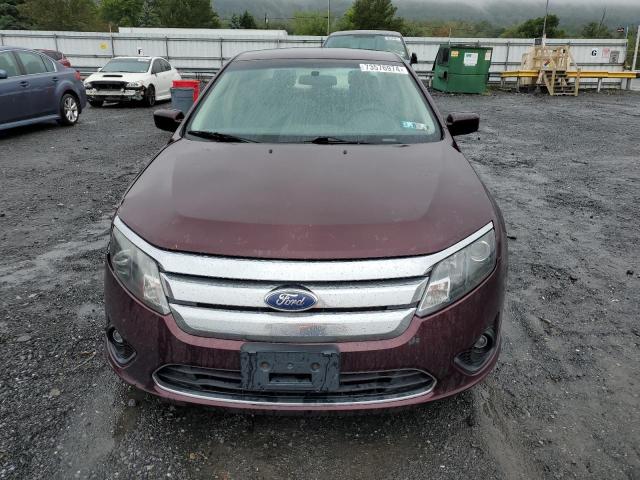 3FAHP0HA3BR336794 - 2011 FORD FUSION SE BURGUNDY photo 5