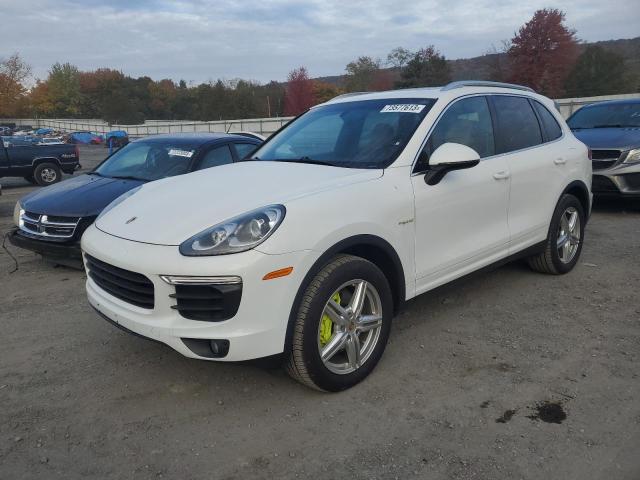 WP1AE2A21GLA64184 - 2016 PORSCHE CAYENNE SE HYBRID WHITE photo 1