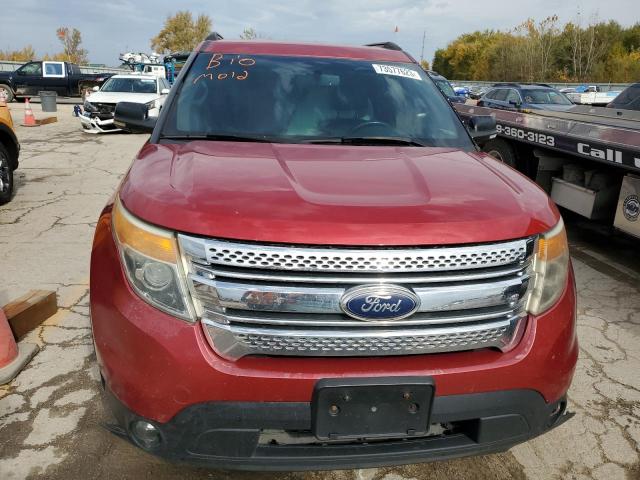 1FMHK7D88BGA46266 - 2011 FORD EXPLORER XLT RED photo 5