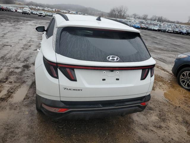 5NMJC3AE3NH139182 - 2022 HYUNDAI TUCSON SEL WHITE photo 6