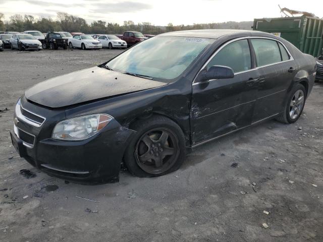 1G1ZH57B19F161383 - 2009 CHEVROLET MALIBU 1LT BLACK photo 1