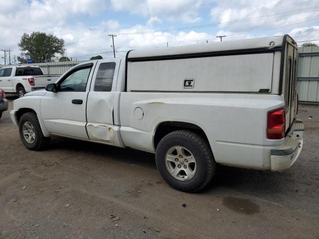 1D7HE42K87S149111 - 2007 DODGE DAKOTA SLT WHITE photo 2