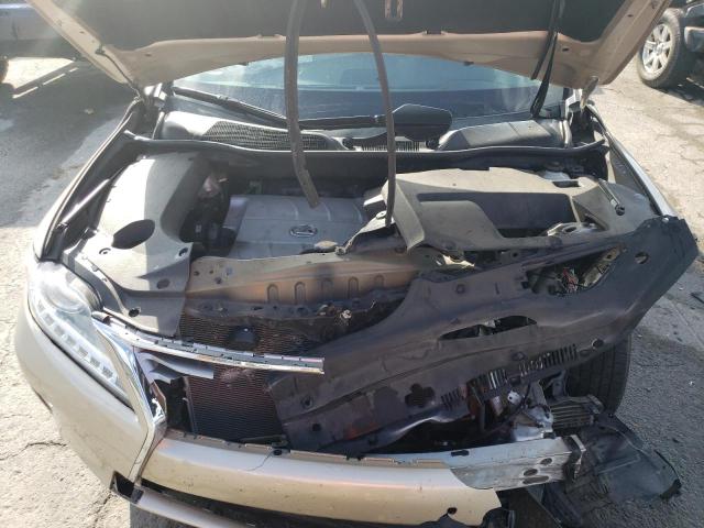 2T2ZK1BA9EC140649 - 2014 LEXUS RX 350 GOLD photo 11