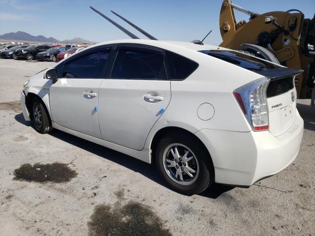 JTDKN3DUXA5211168 - 2010 TOYOTA PRIUS WHITE photo 2