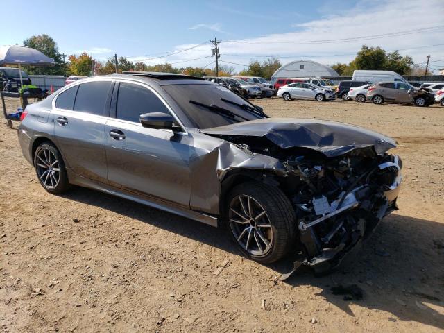 3MW5R7J03L8B13936 - 2020 BMW 330XI GRAY photo 4