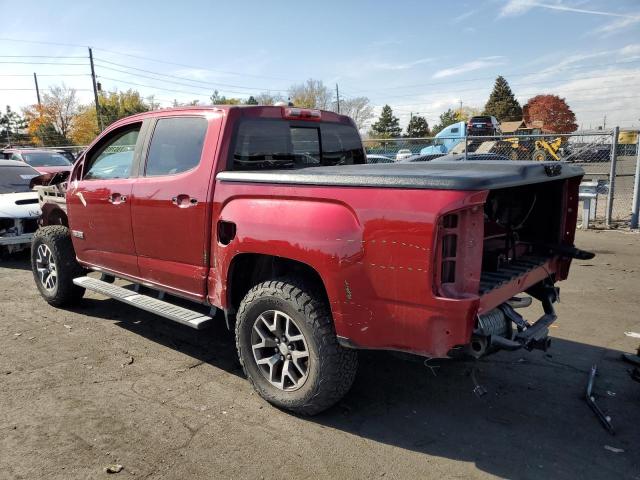 1GTG6CEN7H1255902 - 2017 GMC CANYON SLE MAROON photo 2