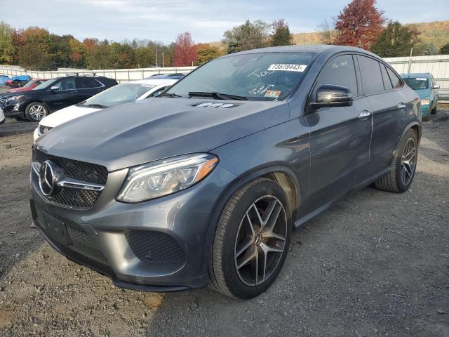 4JGED6EB0JA088580 - 2018 MERCEDES-BENZ GLE COUPE 43 AMG GRAY photo 1