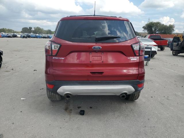 1FMCU0J9XHUD04211 - 2017 FORD ESCAPE TITANIUM RED photo 6