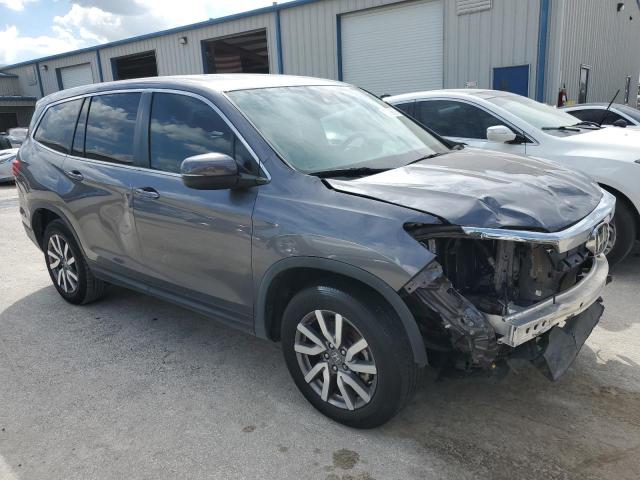 5FNYF5H51LB007558 - 2020 HONDA PILOT EXL GRAY photo 4