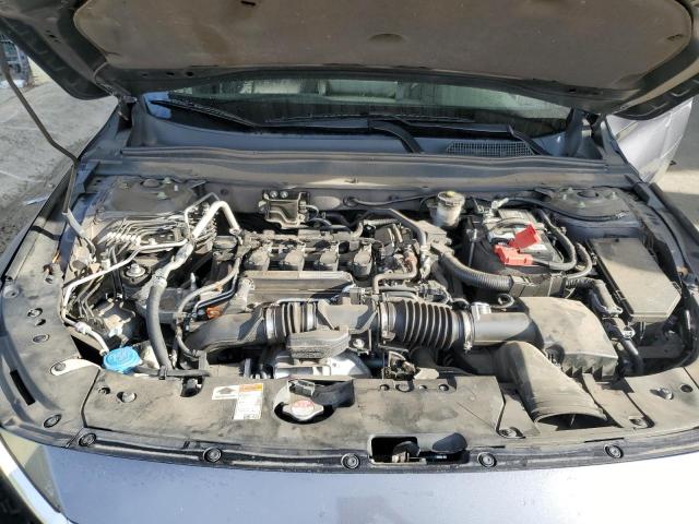 1HGCV1F17KA071375 - 2019 HONDA ACCORD LX GRAY photo 11