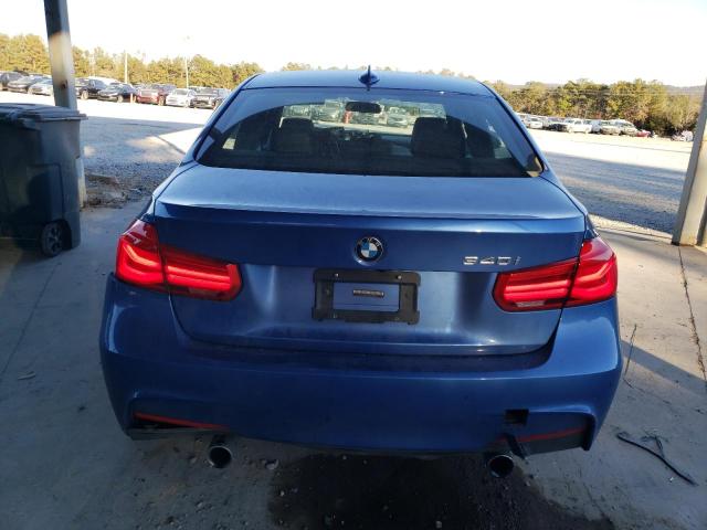 WBA8B3G52GNT62177 - 2016 BMW 340 I BLUE photo 6
