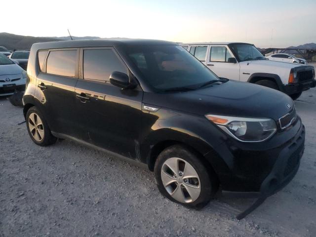 KNDJN2A20F7812562 - 2015 KIA SOUL BLACK photo 4