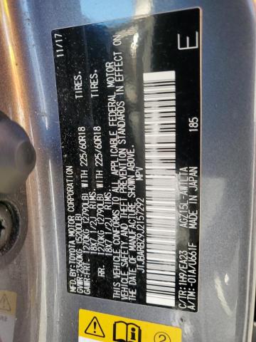 JTJBARBZ9J2157292 - 2018 LEXUS NX 300 BASE Grafit foto 13