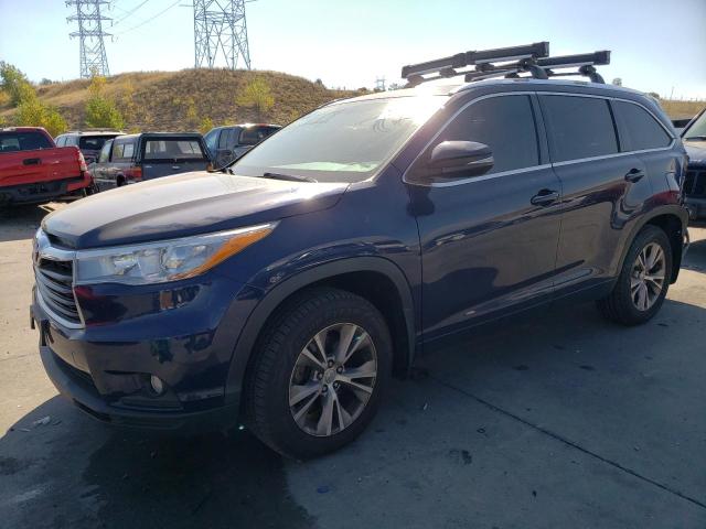 2015 TOYOTA HIGHLANDER XLE, 