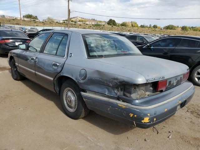 2MELM74W0PX659019 - 1993 MERCURY GRAND MARQ GS BLUE photo 2