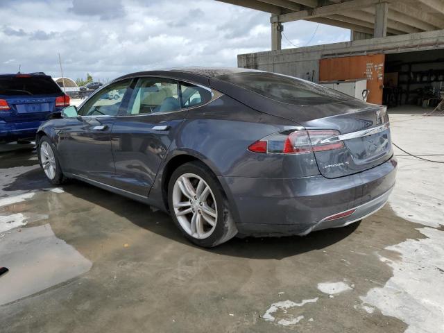 5YJSA1E16FF103396 - 2015 TESLA MODEL S ნაცრისფერი ფოტო 2