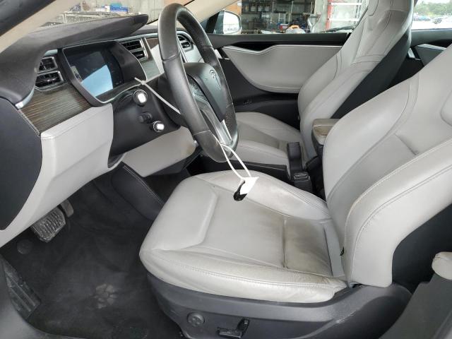 5YJSA1E16FF103396 - 2015 TESLA MODEL S ნაცრისფერი ფოტო 7